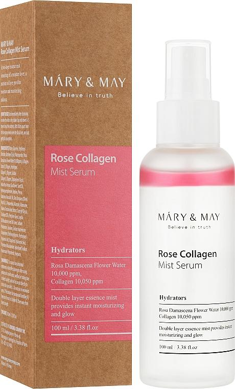 MARY & MAY Hydratačné anti-aging dvojfázové sérum Rose Collagen Mist Serum