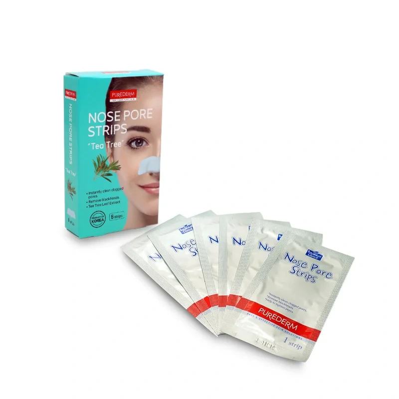 PUREDERM Nose Pore Strips TEA TREE 2