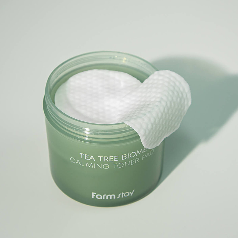 FARMSTAY TEA TREE BIOME CALMING Toner Pad 3