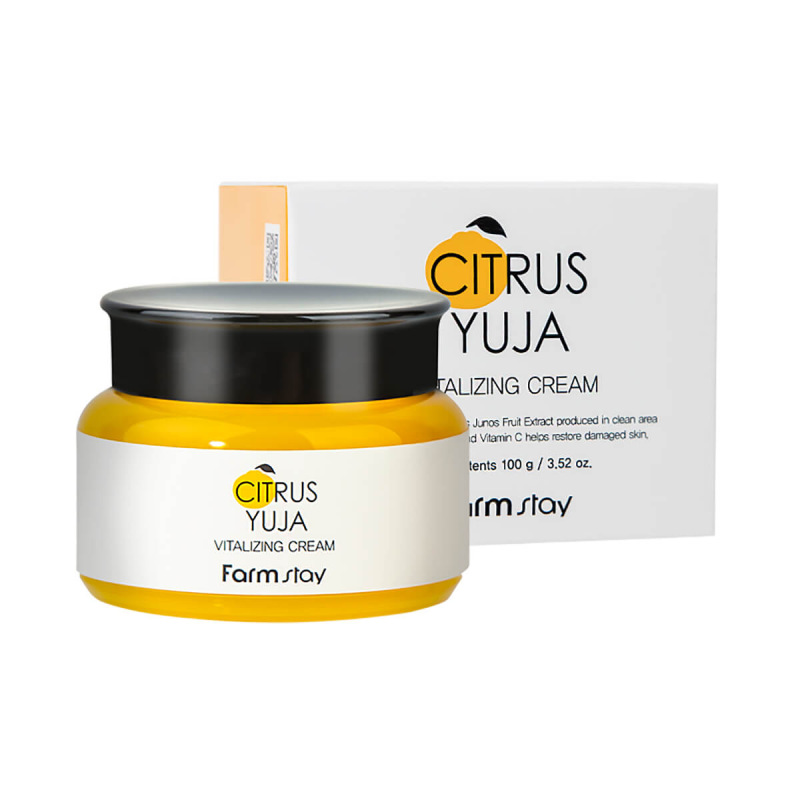 FARMSTAY CITRUS YUJA VITALIZING Cream, 100 g 5