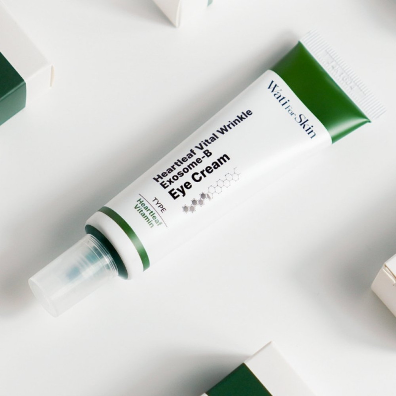 WATI FOR SKIN Heartleaf Vital Wrinkle Exosome-B Eye Cream, 30 ml