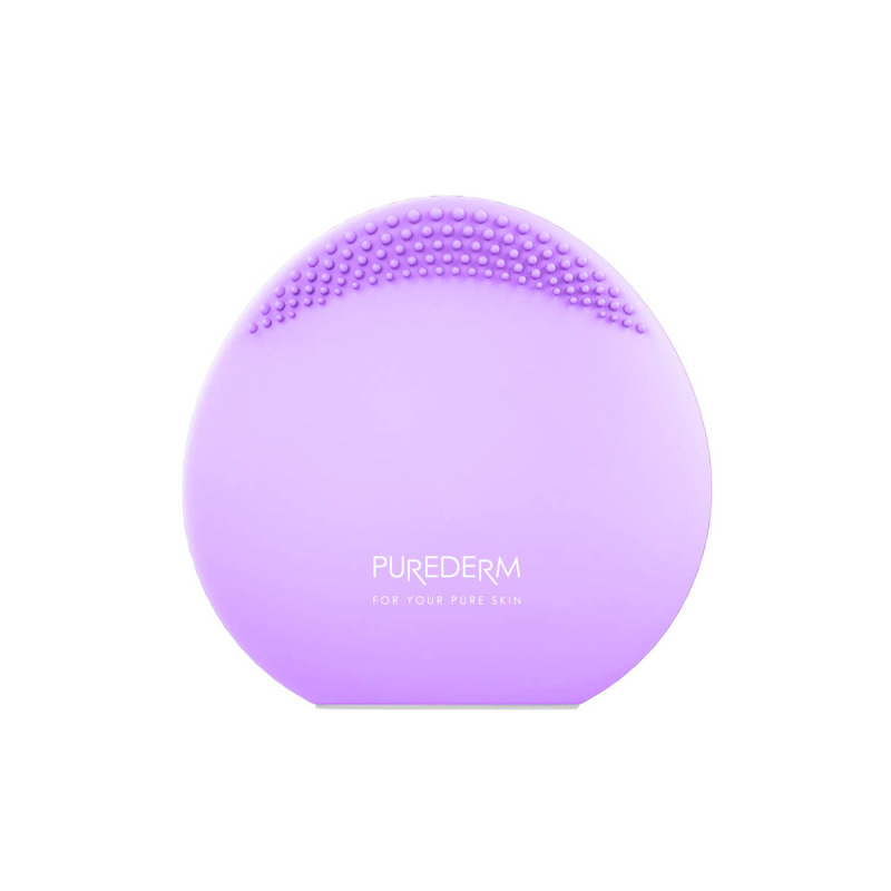 PUREDERM Cestovná kefka na čistenie tváre LEVANDUĽA 3
