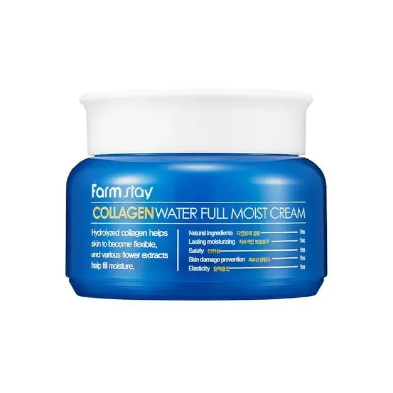 FARMSTAY Collagen Water Full Moist Cream, 100g