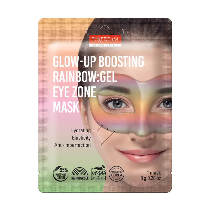 PUREDERM Glow-up Boosting RAINBOW:Gel Eye zone Mask