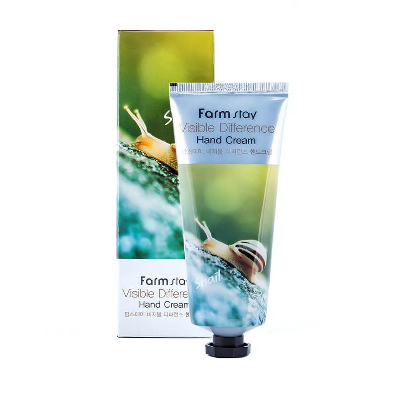 FARMSTAY VISIBLE DIFFERENCE Hand Cream SNAIL