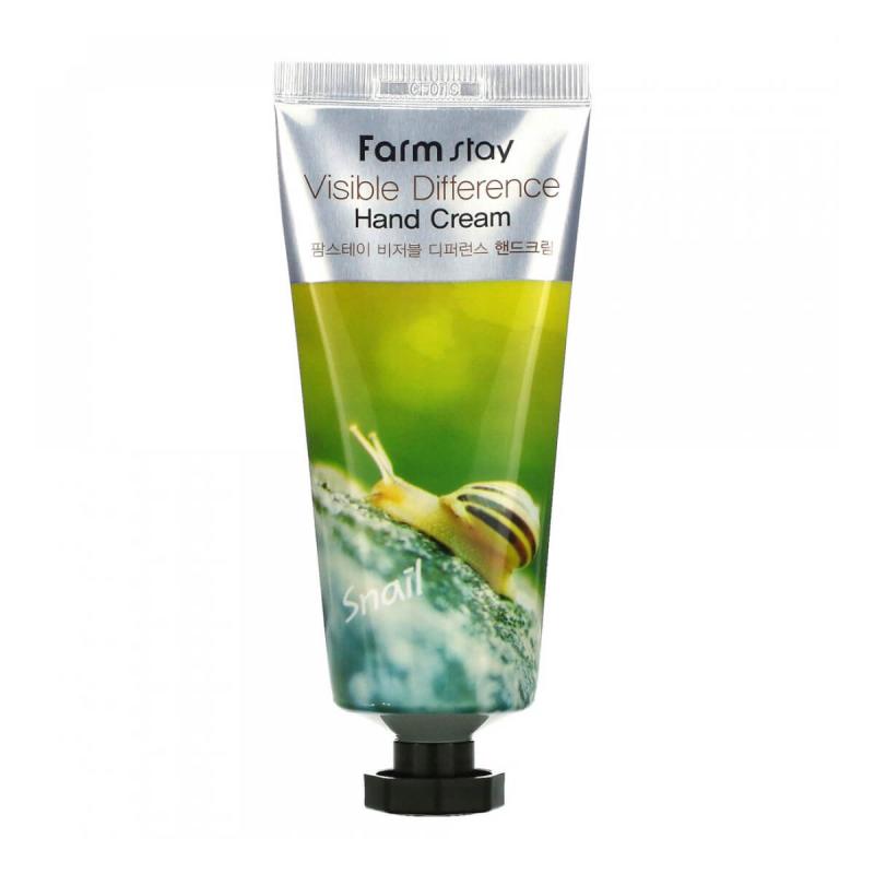 FARMSTAY VISIBLE DIFFERENCE Hand Cream SNAIL