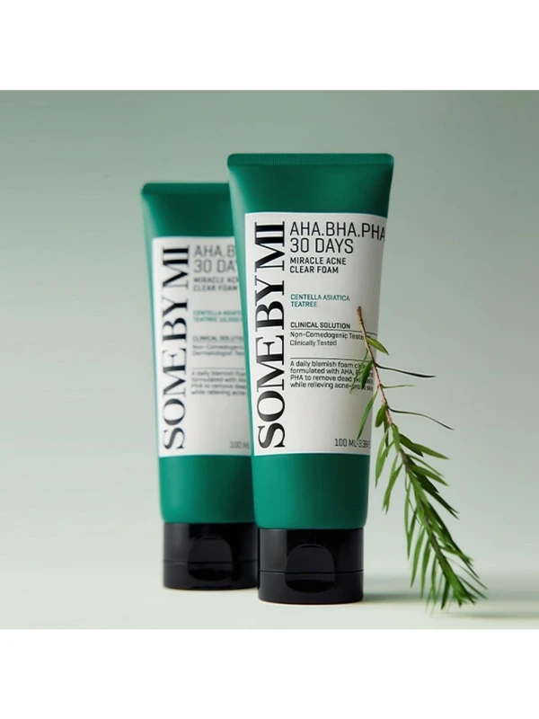 SOMEBYMI AHA-BHA-PHA 30 Days Miracle Acne Clear Foam, 100ml 4