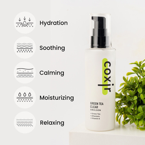 COXIR Green Tea Clear Emulsion 6