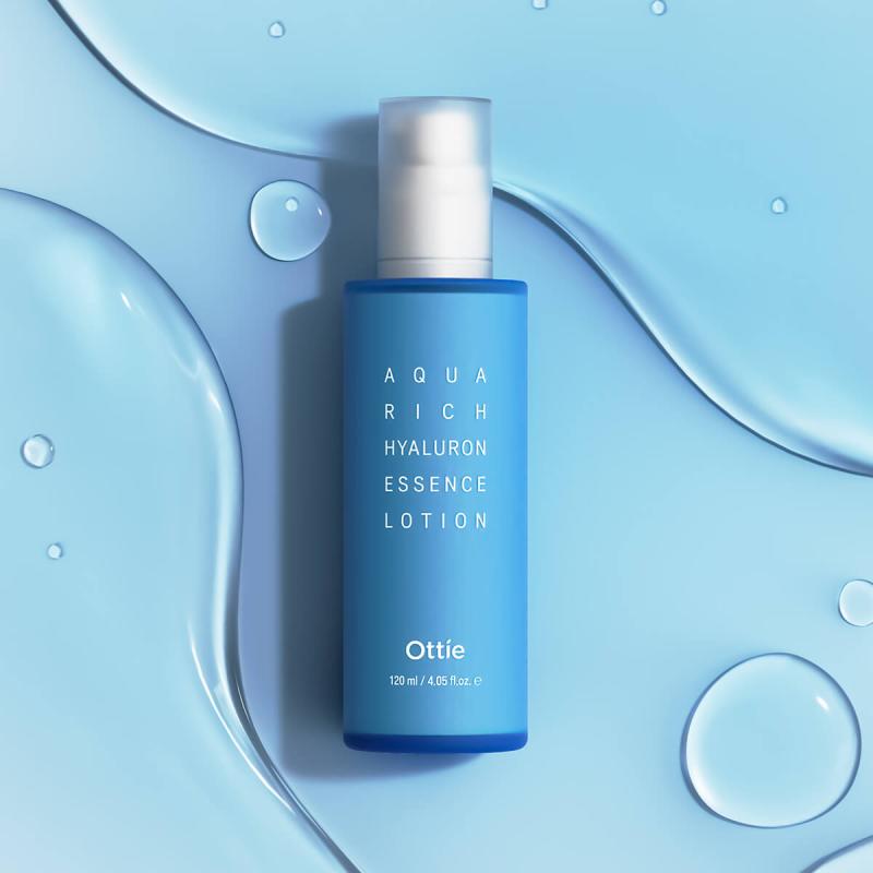 OTTIE Aqua Rich Hyaluron Essence Lotion, 120 ml 1