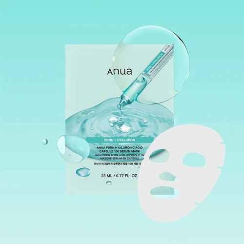 ANUA PDRN Hyaluronic Acid Capsule 100 Serum Mask 4