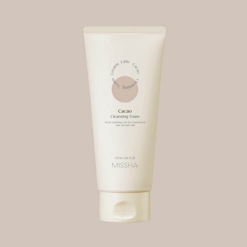 MISSHA Krémová čistiaca pena s vôňou čokolády Creamy Latte Cacao Cleansing Foam