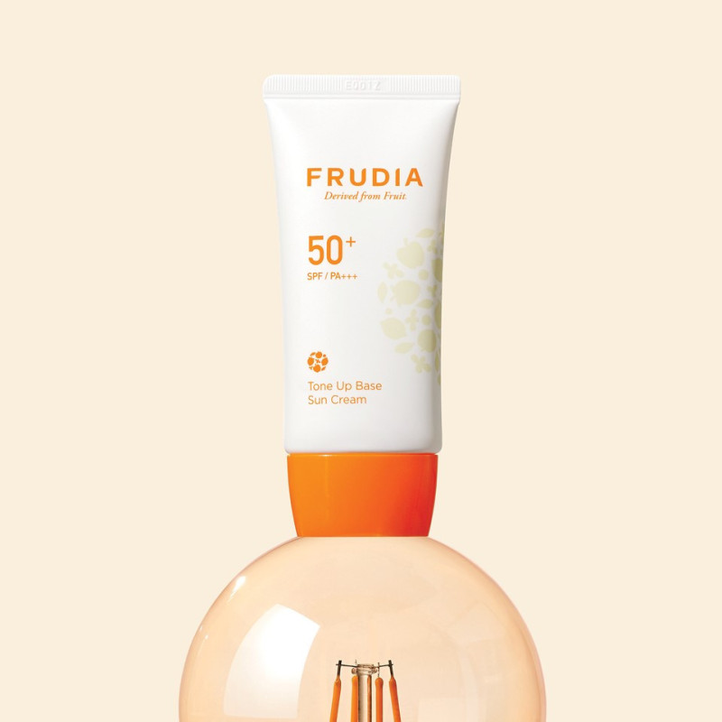 FRUDIA Tone Up Base Sun Cream SPF50+ 3