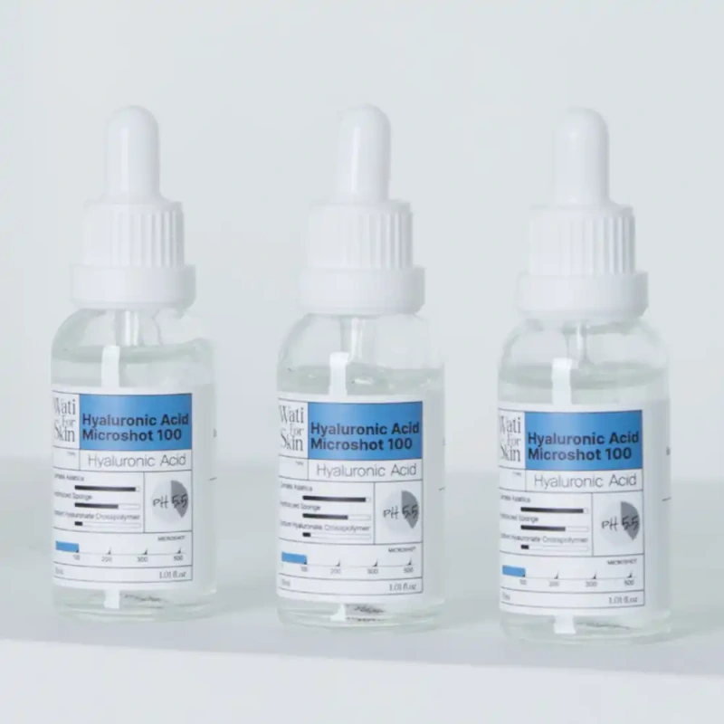 WATI FOR SKIN Hyaluronic Acid Essence Microshot 100, 30 ml 3