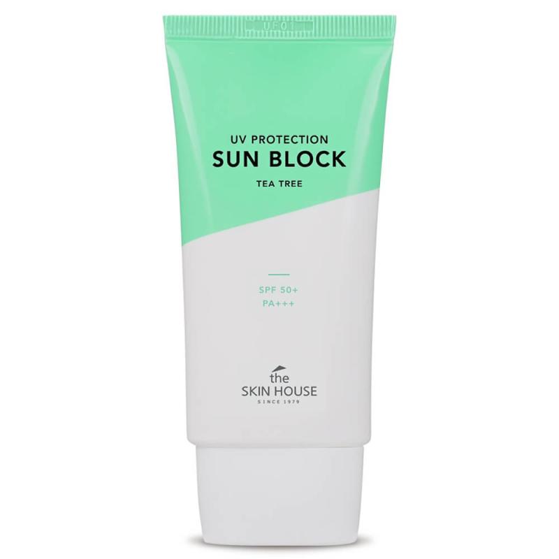 THE SKIN HOUSE UV Protection Sunblock Tea Tree, 50 ml