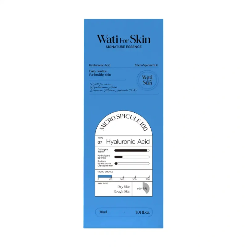 WATI FOR SKIN Hyaluronic Acid Essence Microshot 100, 30 ml 7