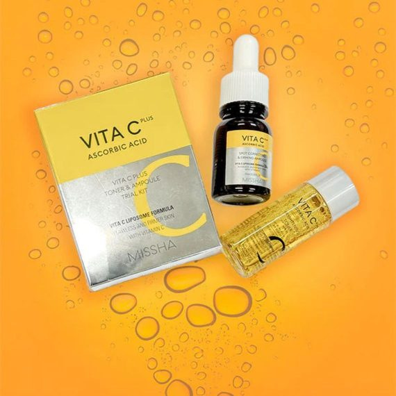 MISSHA Vita C Plus Toner & Ampoule Trial Kit 1