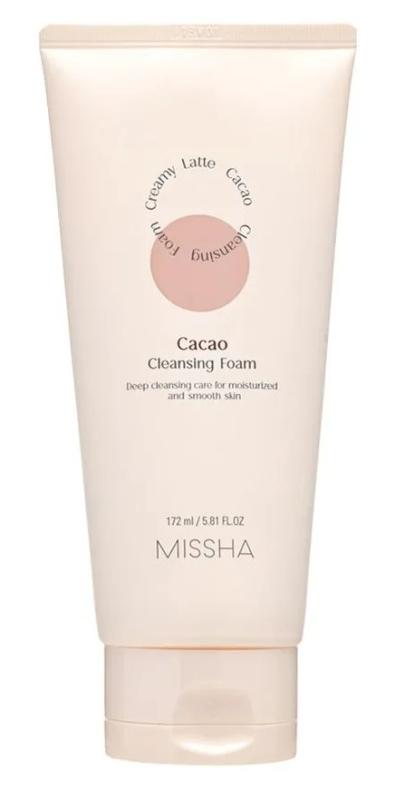 MISSHA Krémová čistiaca pena s vôňou čokolády Creamy Latte Cacao Cleansing Foam