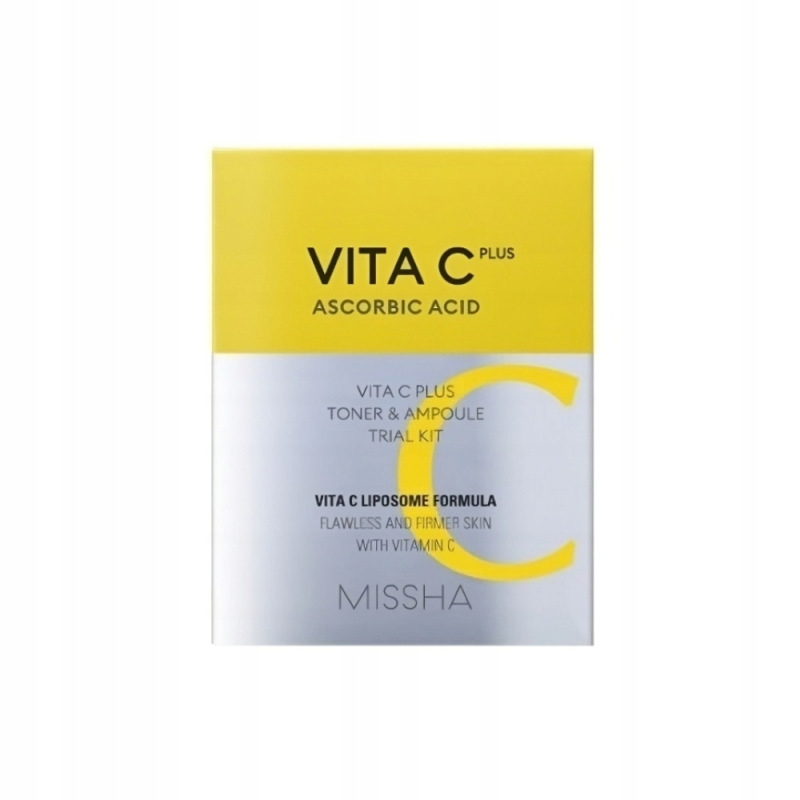 MISSHA Vita C Plus Toner & Ampoule Trial Kit 2