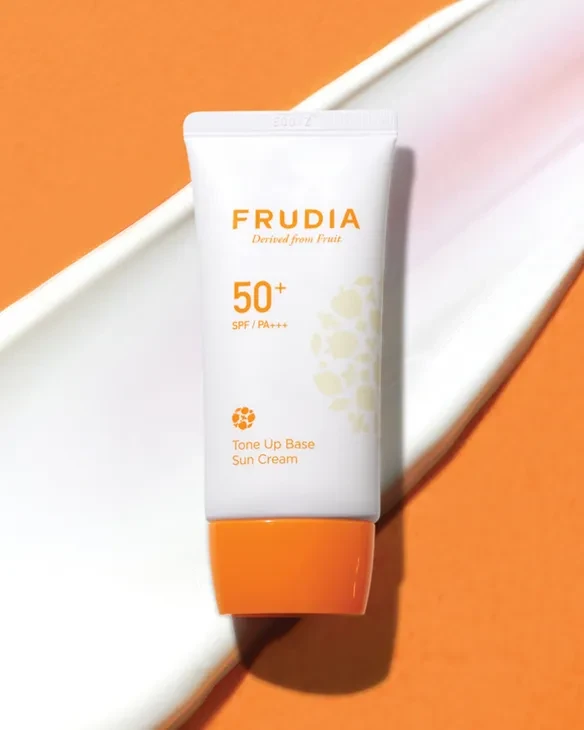 FRUDIA Tone Up Base Sun Cream SPF50+ 1