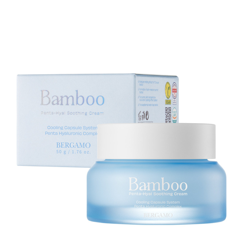 BERGAMO Bamboo Penta-Hyal Soothing Cream, 50 g 5