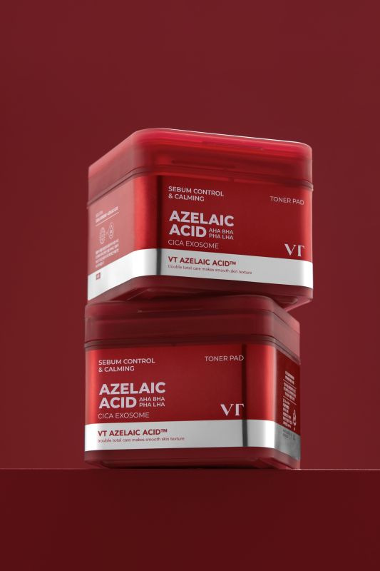 VT COSMETICS AZ Care Toner Pad - Tonizačné tampóny s kyselinou azelaovou 2