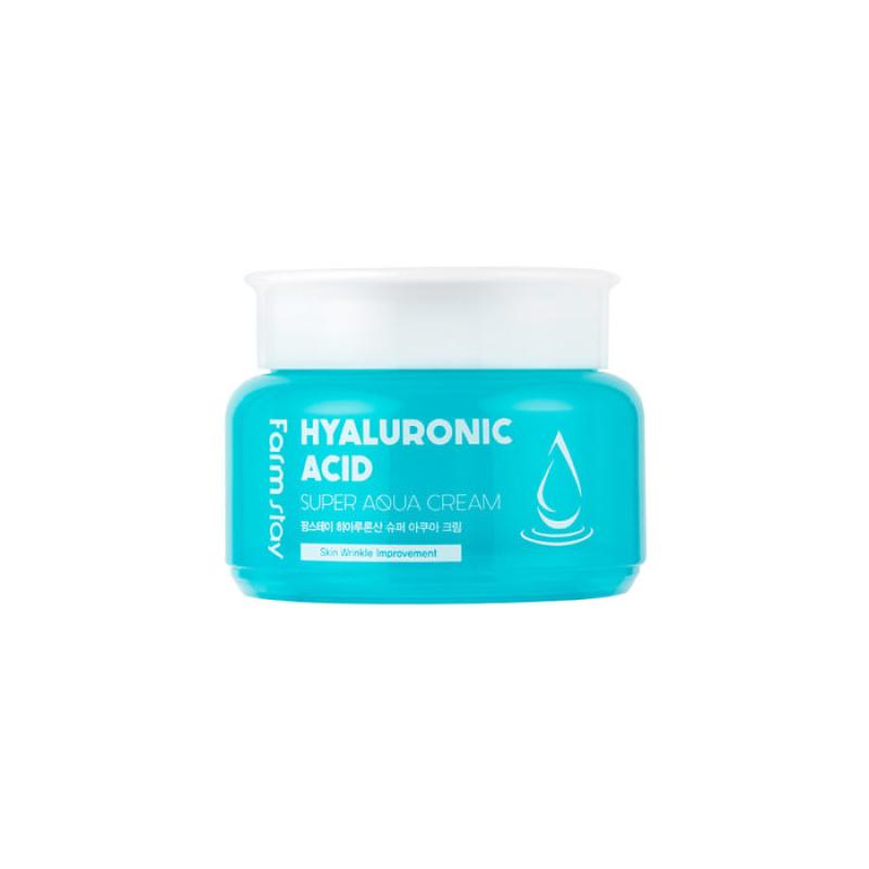 FARMSTAY HYALURONIC ACID SUPER AQUA Cream, 100 ml