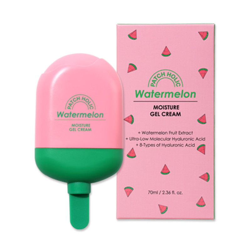PATCH HOLIC Watermelon Moisture Gel Cream, 70 ml