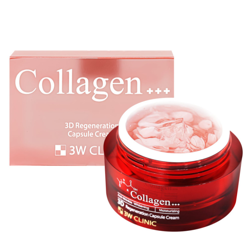 3W CLINIC Collagen 3d Regeneration Capsule Cream 1