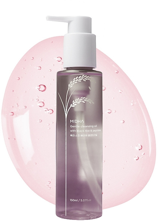 MIDHA Cleansing Oil with Black Rice, 150 ml