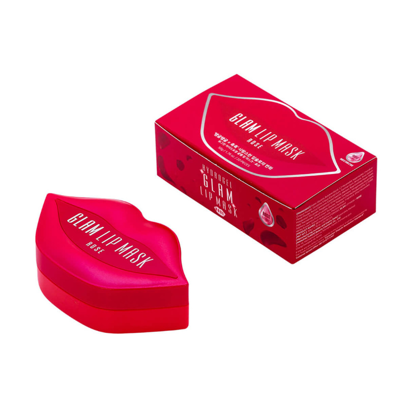 BEAUUGREEN Hydrogel Glam Lip Mask Rose, 20 ks 3
