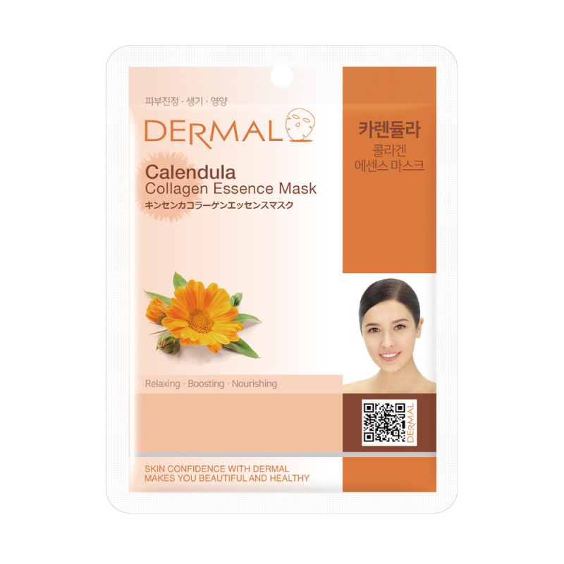 DERMAL Calendula Collagen Essence Mask