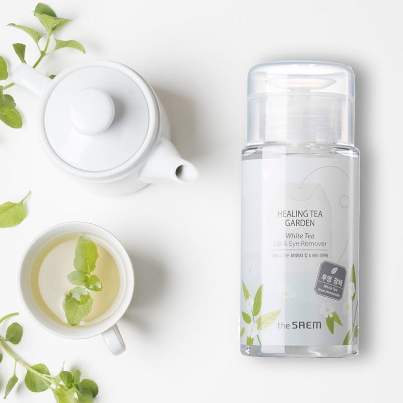 THE SAEM Healing Tea Garden White Tea Lip & Eye Remover