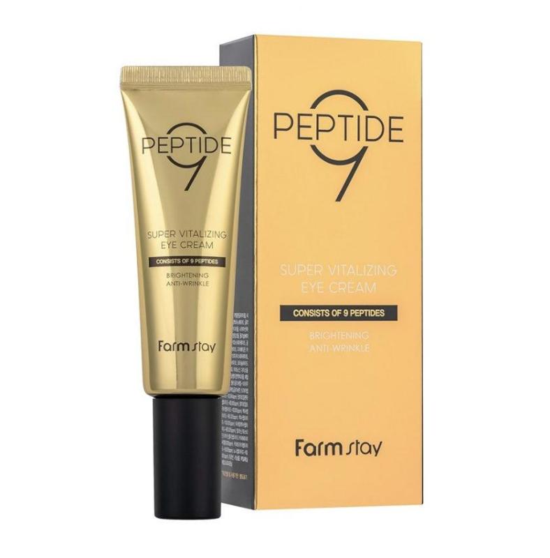 FARMSTAY PEPTIDE9 SUPER VITALIZING Očný krém, 50 ml