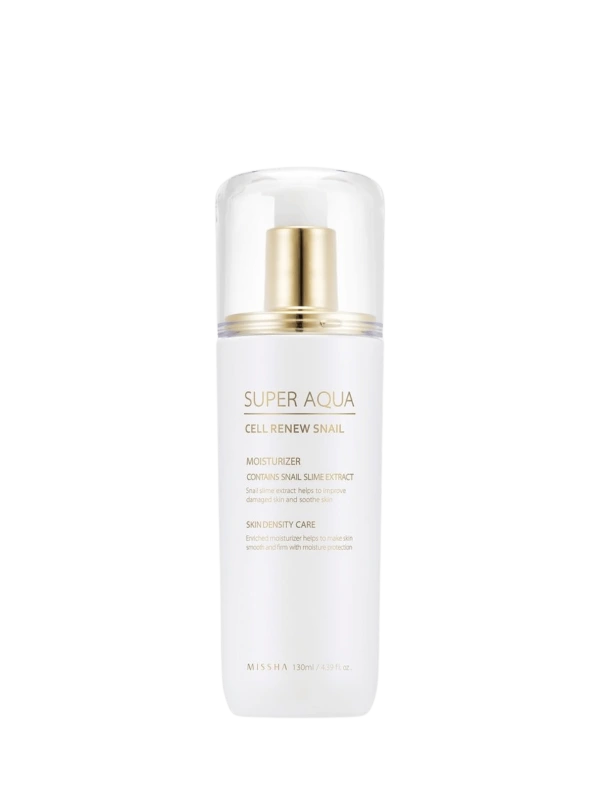 MISSHA Super Aqua Cell Renew Snail Essential Moisturizer – Regeneračná hydratačná emulzia