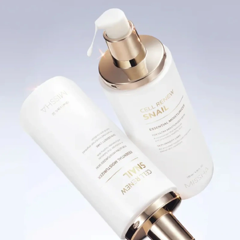 MISSHA Super Aqua Cell Renew Snail Essential Moisturizer – Regeneračná hydratačná emulzia 2