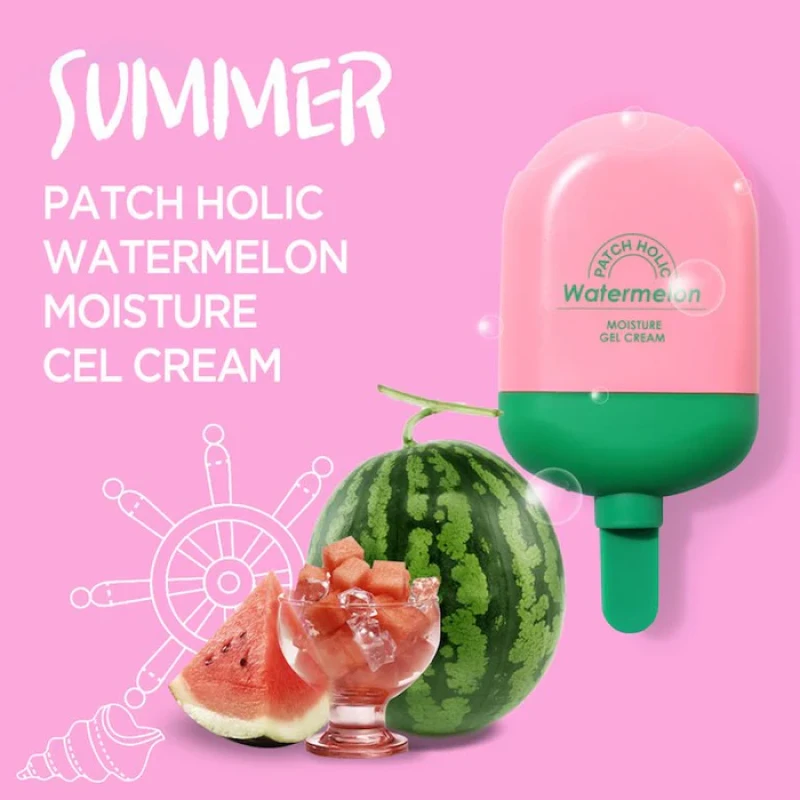 PATCH HOLIC Watermelon Moisture Gel Cream, 70 ml 2