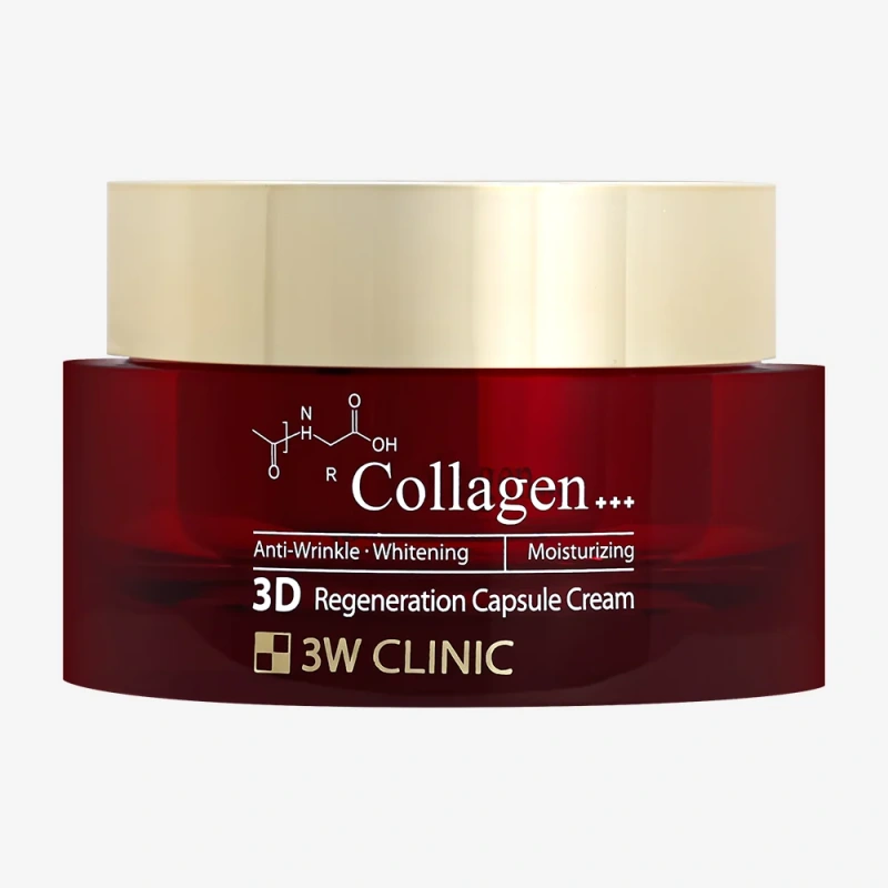 3W CLINIC Collagen 3d Regeneration Capsule Cream