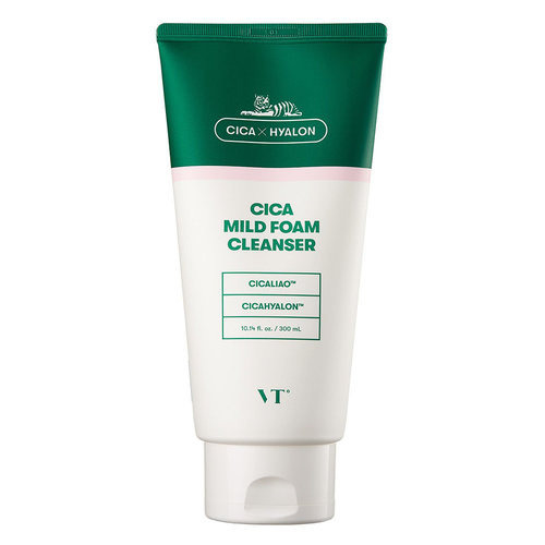 VT Cosmetic Cica Mild Foam Cleanser 300ml 8