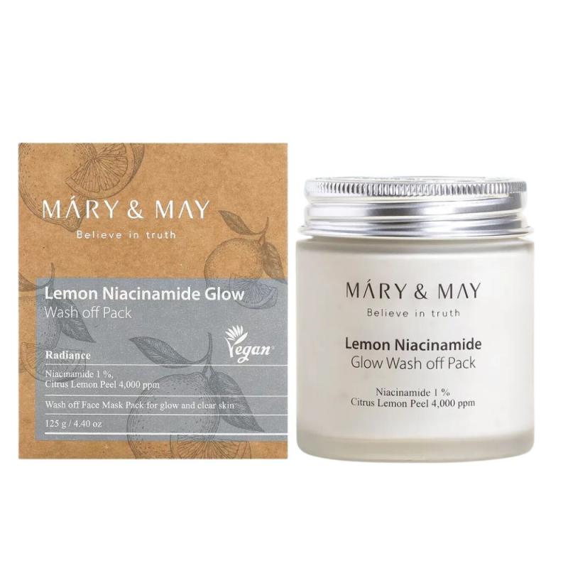 Mary&May Lemon Niacinamide Glow Wash off Pack 125g