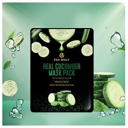 PAX MOLY Real Cucumber Mask Pack 25ml 1
