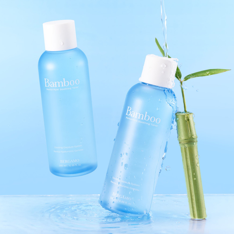 BERGAMO BAMBOO Penta-Hyal Soothing Toner, 180 ml 1