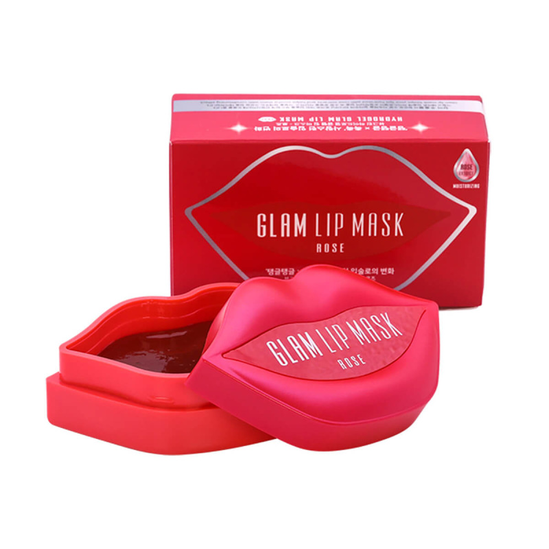 BEAUUGREEN Hydrogel Glam Lip Mask Rose, 20 ks ⏳