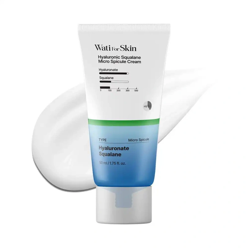 WATI FOR SKIN Hyaluronic Squalane Microshot Cream, 50 ml 1