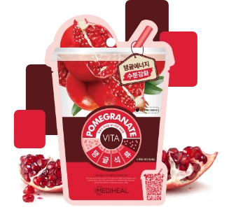 MEDIHEAL Pomegranate Vita Mask 3