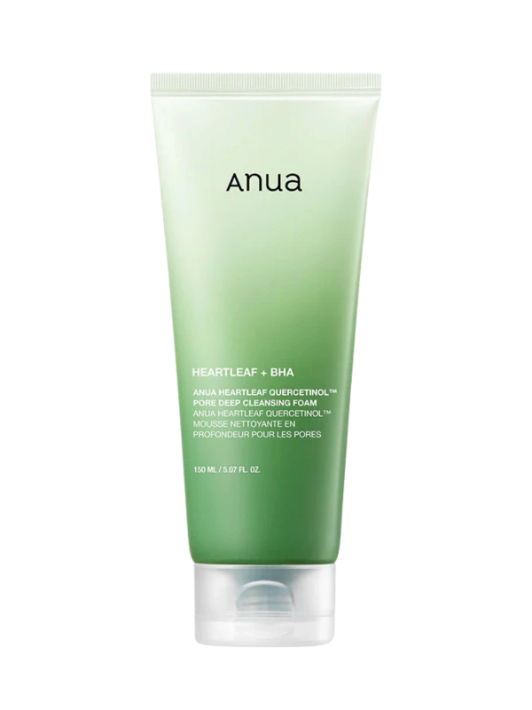 ANUA Heartleaf Quercetinol Pore Deep Cleansing Foam, 150ml