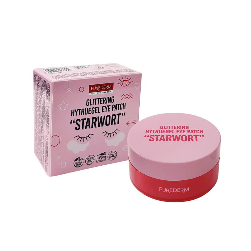 PUREDERM Glittering Hytruegel Eye Patch “Starwort 4