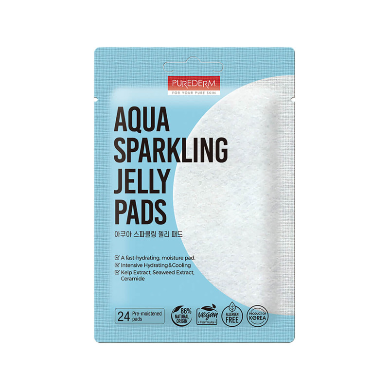 PUREDERM Aqua Sparkling Jelly Pad