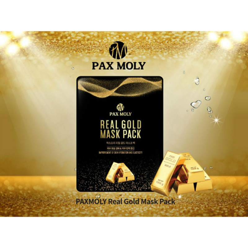 PAX MOLY Real Gold Mask Pack 25ml 1
