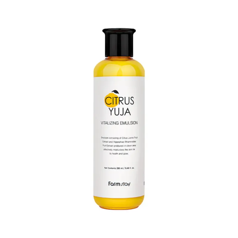 FARMSTAY CITRUS YUJA VITALIZING Emulsion, 280 ml