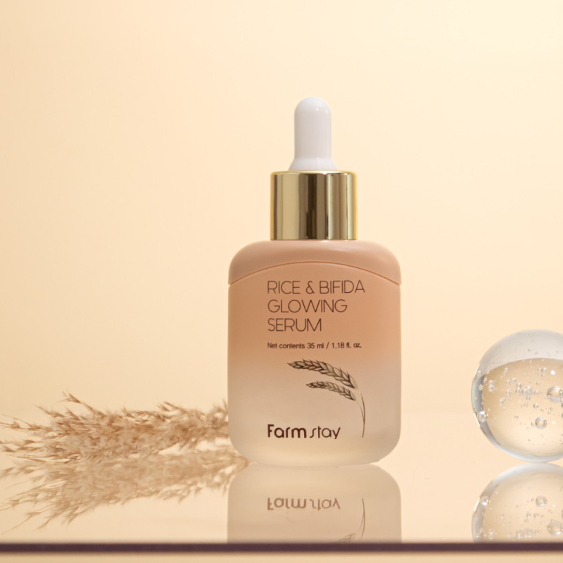 FARMSTAY RICE & BIFIDA Glowing Serum, 35 ml 2